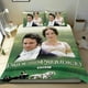 thumbnail image 1 of Orgullo y Prejuicio Conjunto de sábanas temático, trío de piezas, cómodo y amigable con la piel, diseño único, regalo de decoración para el hogar para familiares, amigos y fans,140cm *210cm, 1 of 6