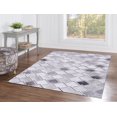 thumbnail image 4 of Laredo Fortin Grey & Ivory 5' x 7' Area Rug, 4 of 6