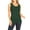 Black, variant on Women's Lightweight Casual Sleeveless Scoop Neck Solid Basic Camisole Tank Top