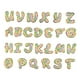 thumbnail image 3 of Parches bordados, letra A, manualidades DIY con borde dorado, parches de reparación para sombreros autoadhesivo, 3 of 8