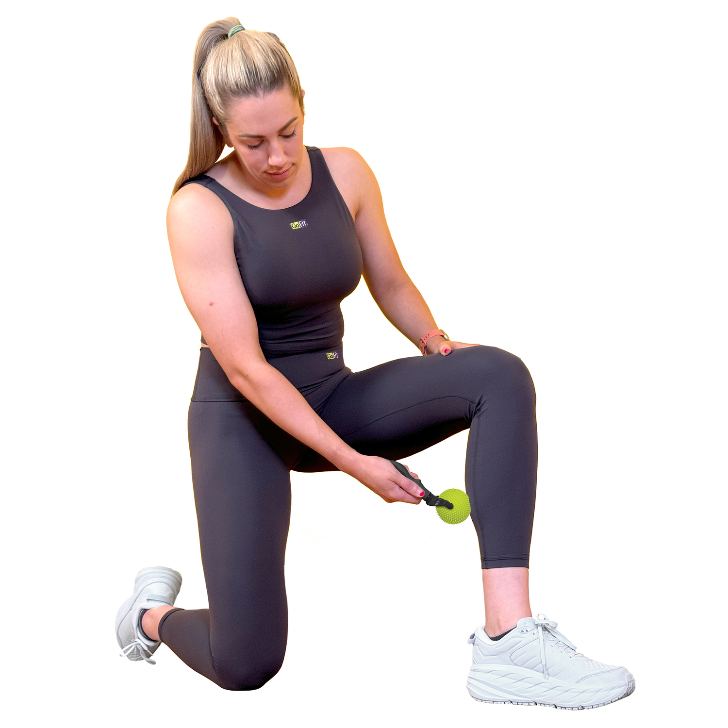 GoFit Reflex Roller Ball with Handle