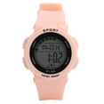 thumbnail image 1 of Reloj digital de moda Luces luminosas Relojes electrónicos impermeables para niños 9109 Rosa, 1 of 14