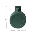 thumbnail image 2 of Deeceymbur Portable Bladeless Mini Clip Fan 3 Speeds Rechargeable Hands Free Neck Personal Cooling Indoor Outdoor, 2 of 7