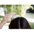 Hairitage Good Vibes Jade Comb Scalp Massager Jade Hair Tool for All Hair Types, 1 PC