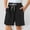 Black, variant on Girls Volleyball Shorts Loose Fit Blue Shorts Elastic Teen Girl Summer Clothes 12-13 Years