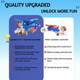 thumbnail image 3 of Loveon Airplane Launcher Toy Unisex Birthday Gift with 10 Foam Darts, Red, Blue & Orange, 3 Pack, 3 of 7