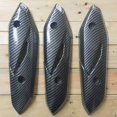 thumbnail image 1 of Tapa de escape + tapa de ventilador carbon beat new esp 2016-2019 paquete de carbono, 1 of 2