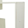 thumbnail image 5 of DecMode 22"W, 34"H Wood Contemporary Wall Shelf, White, 1-Piece, 5 of 8