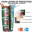 thumbnail image 7 of Christmas 20oz Stainless Steel Mobile Tumbler – Vacuum Insulated Coffee Mug with Lid, Spill-Proof Travel Cup for Hot & Cold Drinks, 7 of 7