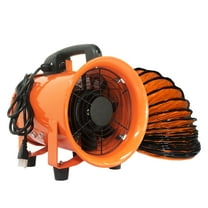 CKSFAN Portable Axial Blower Fan 230W, 900CFM with 16FT Hose for Home & Job Site Ventilation