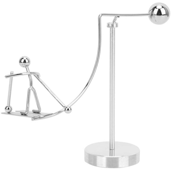 Newtons Pendulum Cradle Pendulum Ball Newtons Cradle Pendulum Desk Ornament Newton Cradle Balance Ball For Home Office Desk Decor(Ski)