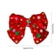thumbnail image 3 of ¡Descuentos Flash!, Lazo de terciopelo navideño, pinza para el pelo, estrellas, copos de nieve, árbol de Navidad, adornos de lentejuelas, ambiente festivo para fiesta Akmoler, 3 of 7