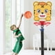 thumbnail image 5 of Bewildely Conjunto de baloncesto portátil ajustable para niños, resistente y duradero, montaje rápido de amplia aplicación Juguetes Educativos Cocodrilo, 5 of 6