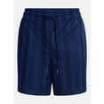 thumbnail image 5 of No Boundaries Men's & Big Men's Striped Mesh Shorts, 6.5" Inseam, Sizes XS-5XL, 5 of 5