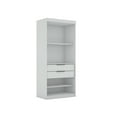 thumbnail image 6 of Manhattan Comfort Mulberry Wood Open Sectional Closet in White, 6 of 10