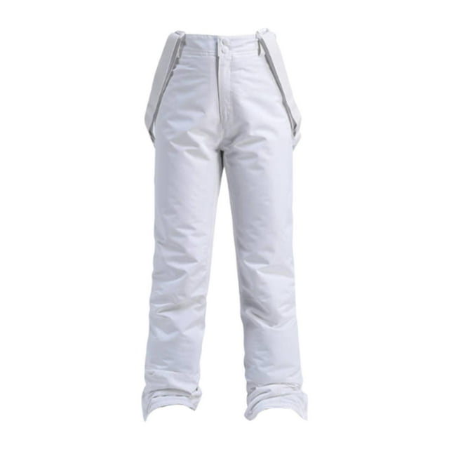 Almencla Ski Pants Trousers Ripstop Overalls Snowboard Thickened Snowboard Pants Bibs XL