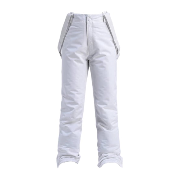 Pitycbo Ski Pants Waterproof Insulated Adjustable Bib Overalls Women Windproof Thickened M