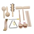 thumbnail image 2 of Juego de música de madera, educación preescolar, aprendizaje temprano, musical para bebés D Yuyangstore instrumentos musicales, 2 of 7
