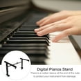 thumbnail image 3 of LOLIPPYY keyboard extra stand double layer design Keyboard Stand with Removable Storage for Musicians 1 set, 3 of 7