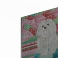 thumbnail image 2 of Luxe Metal Art 'Della Rose Maltese' by Carolee Vitaletti, Metal Wall Art, 12"x16", 2 of 7