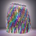 thumbnail image 2 of Angala Carnival Performance Clothing Colorful Fringed Waist Towel Belly Dance Sequined Fringed Towel Performance Clothing Dance Skirt. Beautiful Cozy Women's Dress, 2 of 3