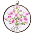 thumbnail image 1 of Coofit Embroidery Starter Kit Creative Floral 3D Ribbon Embroidery Kit Needlework Kit, 1 of 7