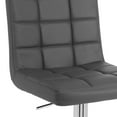 thumbnail image 4 of Xavier Square Tufted Upholstered Adjustable Barstool, 4 of 8