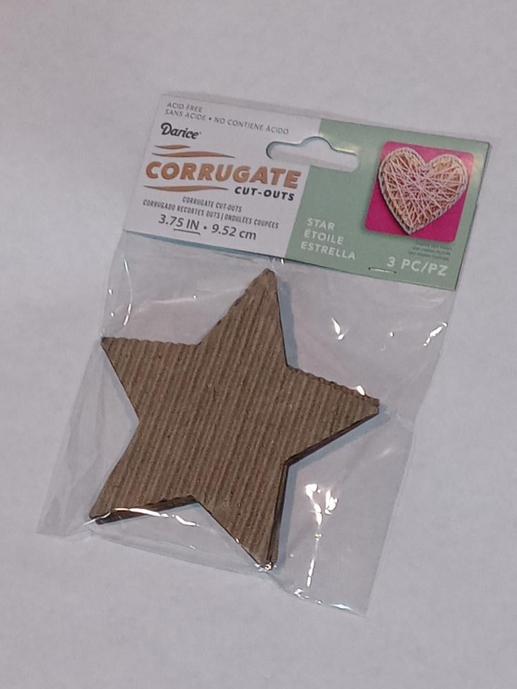 Corrugate CutOuts Stars