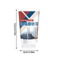 thumbnail image 3 of Multifuntional Waterproof Frosted Glass Paint Bathroom Conceal Glass Paint Household EnviroNmental Small Roller Brush Frosted Paint, 3 of 9
