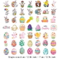 thumbnail image 3 of CoreLiving Easter Stickers Bulk 50PCS Cute Bunny Vinyl Egg Decorations for Easter Basket Stuffers Party Favors DIY Craft Supplies Durable Reusable Easter Egg Fillers, 3 of 8