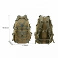 thumbnail image 3 of GASTROPOD Camouflage Double Shoulder Bag, Multi High Capacity Functional Backpack Pack, Hunting Accessories Fishing Hiking Camping Camouflage Bag Small Day Pack for Men, 3 of 7