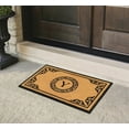 thumbnail image 3 of A1HC First Impression Hand Crafted by Artisans Geneva Monogrammed Entry Doormat, 24"X39" Y, 3 of 7