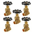 thumbnail image 1 of Midline Valve 427D334-5 Gate Valve, 1-1/2 in. Sweat Connection, Cast Brass (5 Pack), 1 of 4