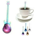 thumbnail image 4 of stanreset 4pcs Guitar Coffee Spoon Set Stainless Steel Dessert Ice Cream Spoon Tea Spoon Coffee Accessories Flatware Drinking Tools, 4 of 6