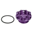 thumbnail image 1 of Purple Aluminum Alloy Car Auto Gas Oil Filler Plug Cover Fuel Tank Caps for Subaru, 1 of 6