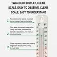 thumbnail image 5 of Wall-Mounted Hygrometer Thermometer Indoor Outdoor, Humidity Temperature Monitor for Greenhouse Home Breeding, Agricultural Environment Measurement Tool with Clear Display, 5 of 9