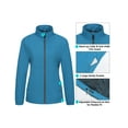 thumbnail image 4 of Little Donkey Andy Women's Lightweight Windbreaker Jacket Breathable Windproof Spring Fall Summer Jacket Hiking Running Golf UPF50+ Blue L, 4 of 7