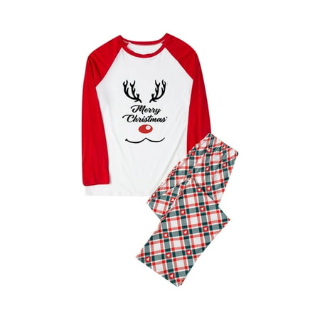 

KEJIG Stylish New Cute Fashion Parent-child Suit Two-piece Printed Home Wear Pajamas Dad
