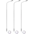 thumbnail image 1 of 3Pcs Mini Street Lamp Metal Assorted Color Decoration Simulation, 1 of 9