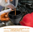 thumbnail image 2 of Oil Funnel Long Funnel Automotive Oil Filler Funnel Transmission Fluid Funnel Tool, 2 of 8