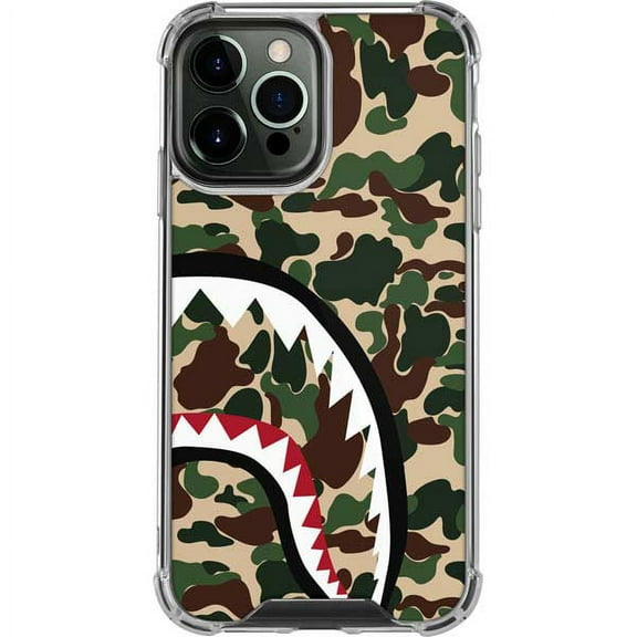 Skinit Shark Teeth Street Camo iPhone 14 Pro Max Clear Case