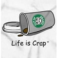 thumbnail image 2 of Spilled Latte Out of Coffee Espresso Men's Graphic T Shirt Tees Brisco Brands S, 2 of 4