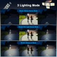 thumbnail image 4 of Luces solares SZPOWER 254 LED 3000 LM con 2 sensores de movimiento, paquete de 2, 4 of 7