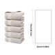thumbnail image 2 of Juego de toallas de baño premium de 5 piezas, extra absorbentes, de algodón de secado rápido, para baños de invitados y días de spa en casa. Aestivo | Caqui | AESTIVO, 2 of 7