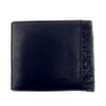 thumbnail image 4 of Premium Cow Fur Genuine Leather Men's Short Bifold Wallets in Multi Emblem, 4 of 5