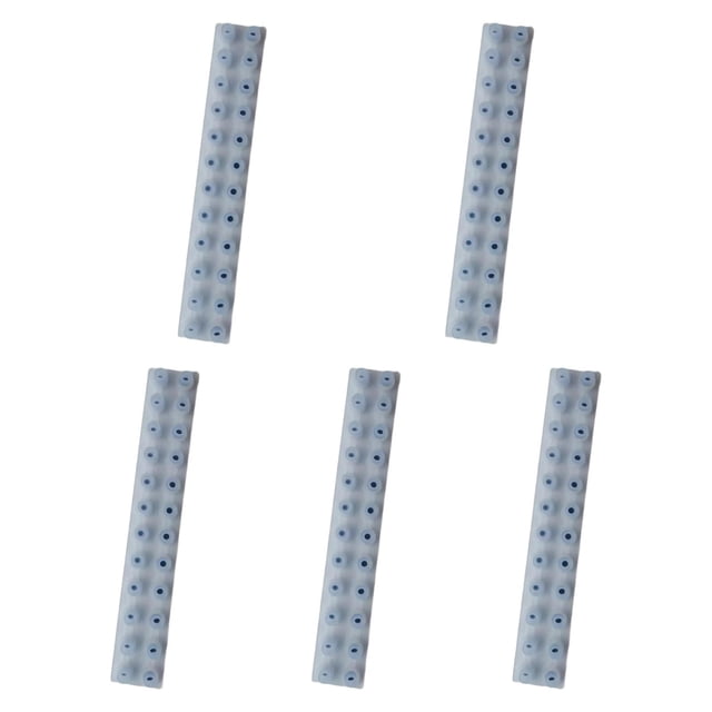 Garende Conductive Silicone Rubber Strip Button for Keyboard Piano Maintenance Versatile 5 Strips