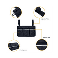 thumbnail image 5 of 2PCS Wheelchair Armrest Side Storage Bag Portable Pocket, 5 of 5
