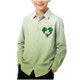 thumbnail image 2 of Blusa y camisa de manga larga con cuello vuelto para niños, camisa informal de moda para niños y niñas, camisa de manga larga con estampado del Día de San Patricio, camisa de manga larga con cuello vu, 2 of 7