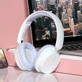 thumbnail image 2 of Wireless Bluetooth Headphones Over Ear,Hi-Fi Stereo Wireless Headphones Foldable/Wired/Wireless with Microphone/TF, Available for TV, Travel, Home Office Headset, Quick Charge 20 Hours Playtime Blue, 2 of 9