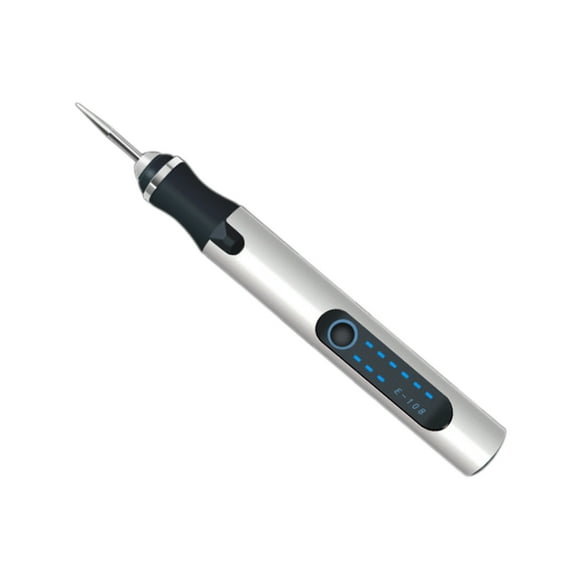 Yeacher Electric Rotary Tool Grinding Pen for Light-Duty DIY Crafting Polishing Waxing Drilling Engraving Silver